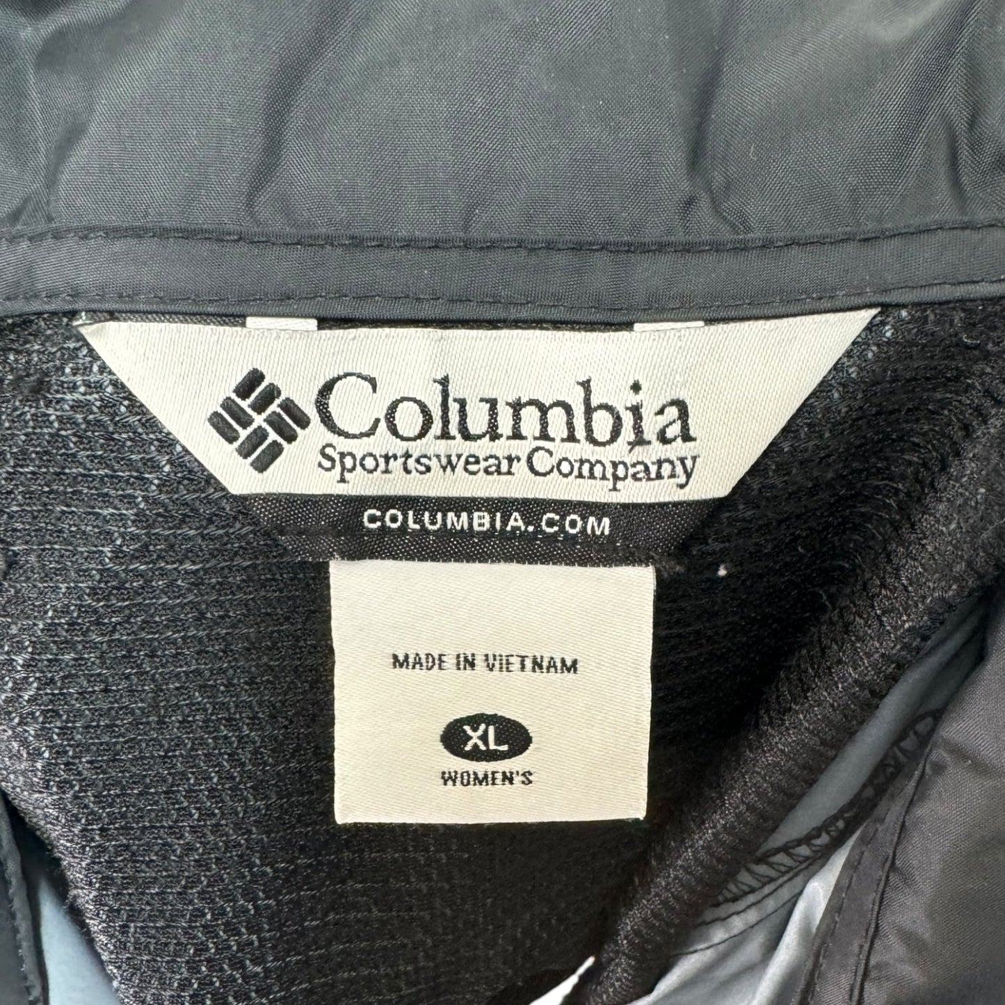 Jacket Windbreaker By Columbia In Black, Size: Xl