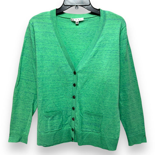 Sweater Cardigan By Cabi In Green, Size: L