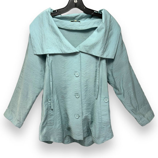 Jacket Other By Redwood Court In Aqua, Size: S