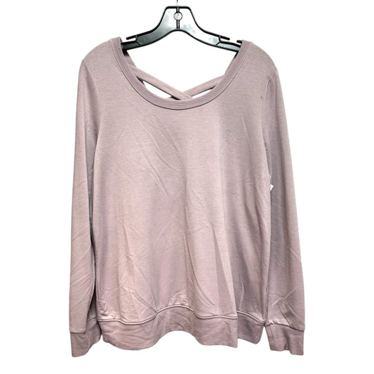 Top Long Sleeve By Torrid In Mauve, Size: L