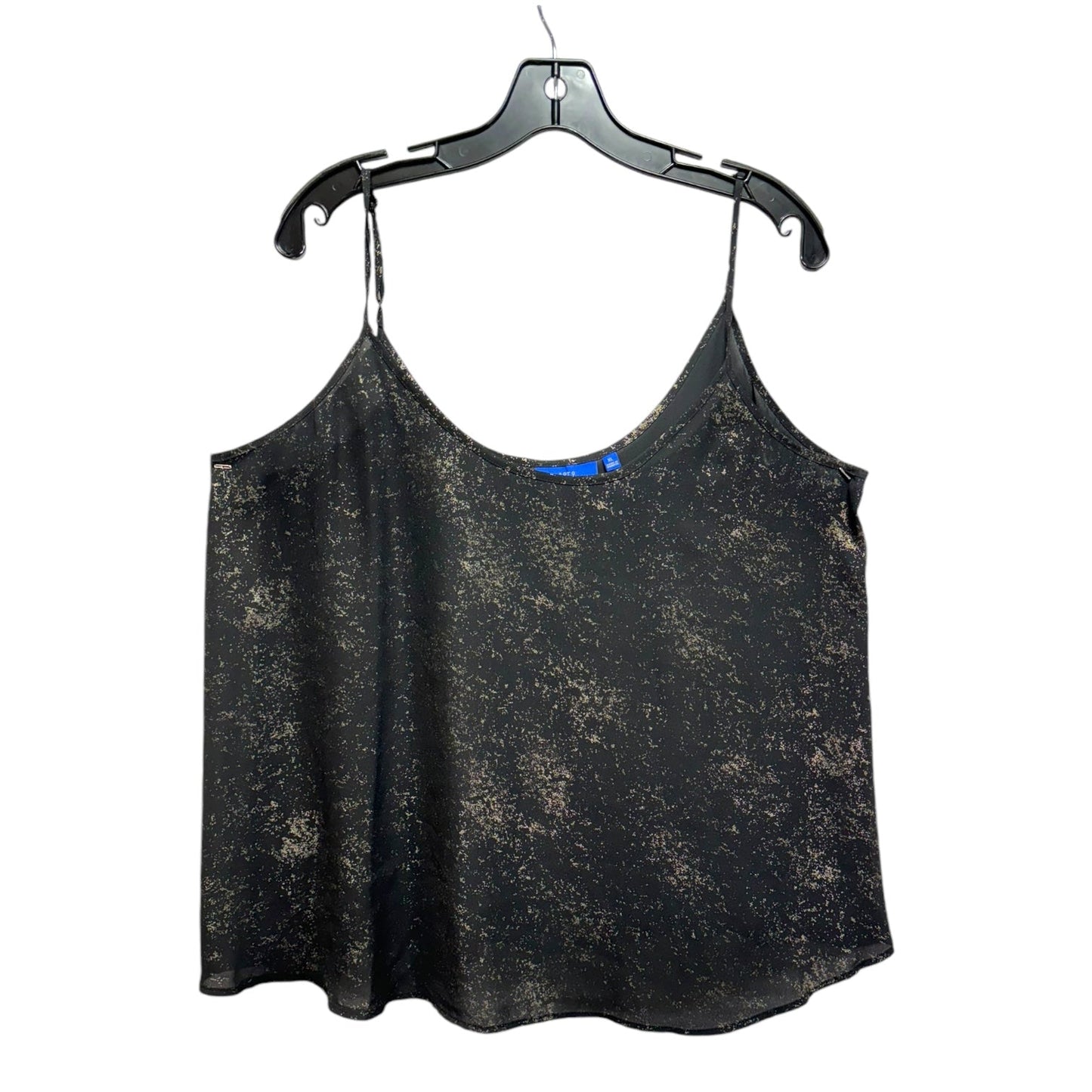 Tank Top By Apt 9 In Black & Gold, Size: Xl