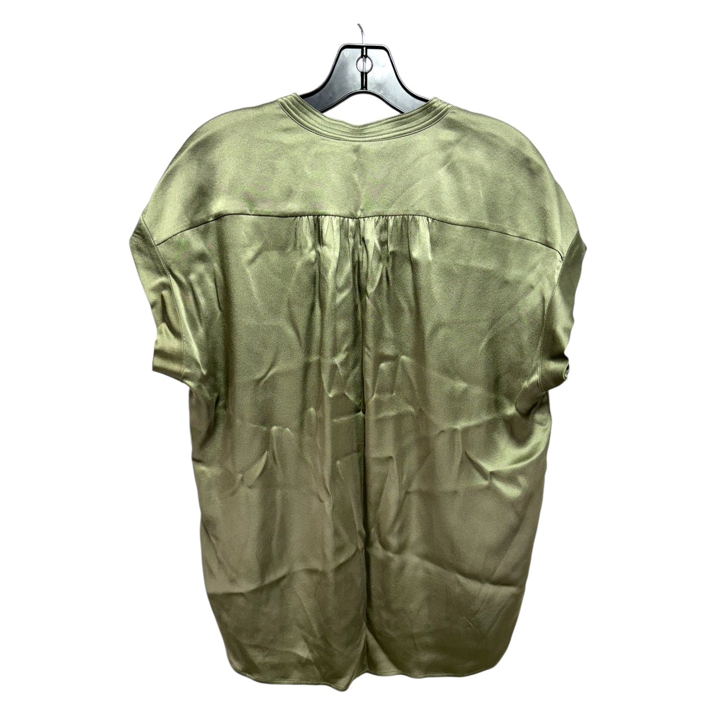 Top Short Sleeve Designer By Vince In Green, Size: Xs