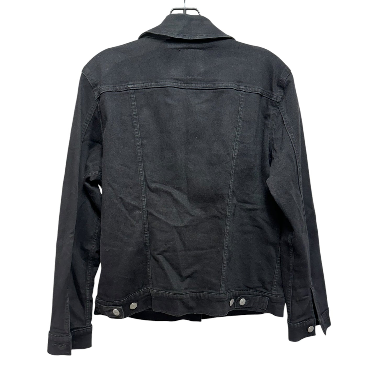 Jacket Denim By Levis In Black, Size: L