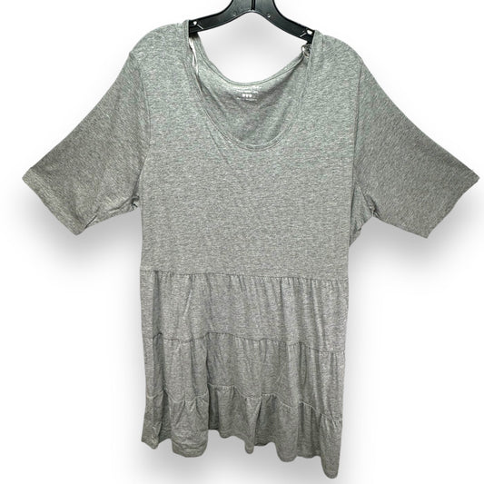 Dress Casual Short By simply be In Grey, Size: 1x