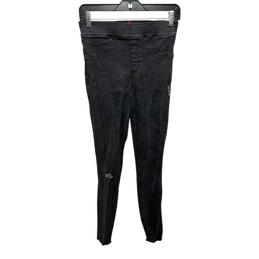 Pants Leggings By Spanx In Black Denim, Size: S