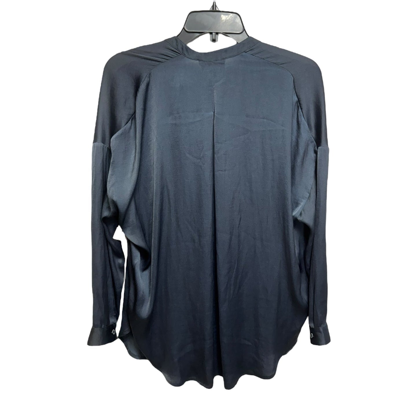 Top Long Sleeve By Vince In Blue, Size: Xs