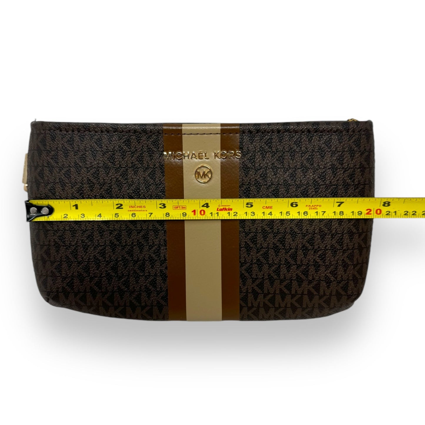 Logo Belt Bag With Stripe Designer By Michael By Michael Kors, Size: Small