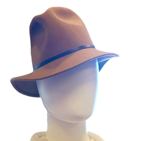 Limited Edition 100% Wool Luke Fedora By Yellow 108 In Caramel