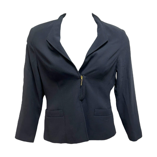 Blazer Designer By Escada In Navy, Size: 40