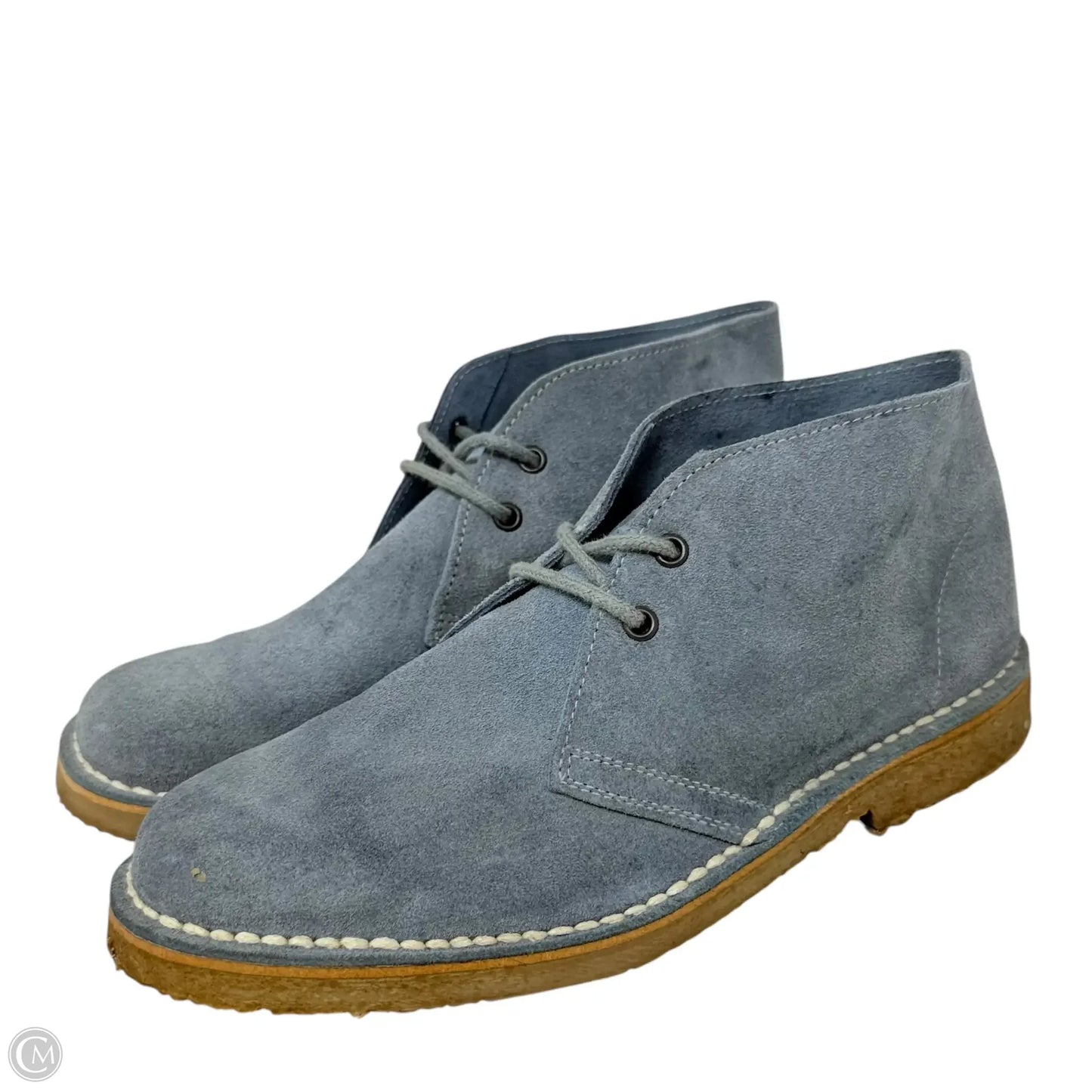 Roamer Unlined Suede Boots By Calidad In Blue, Size: 10