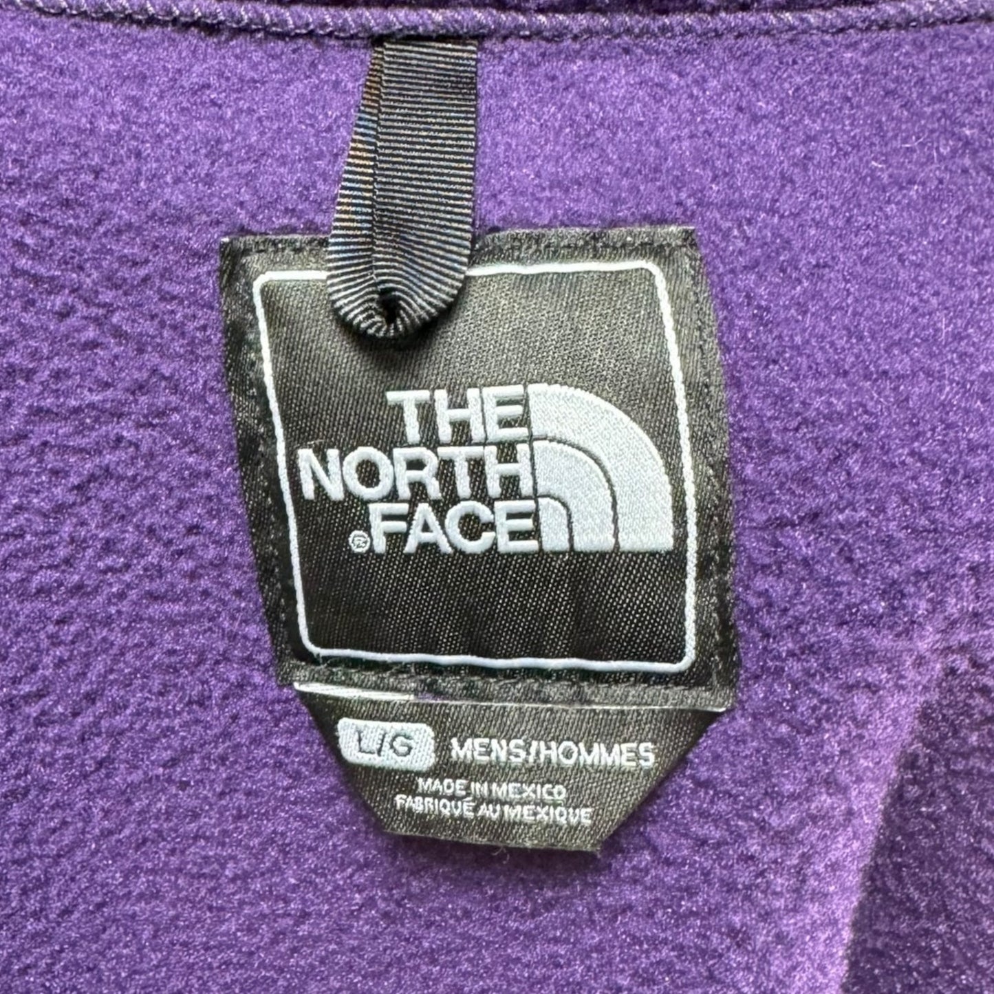 Retro Denali Fleece Jacket By The North Face In Purple, Size: L