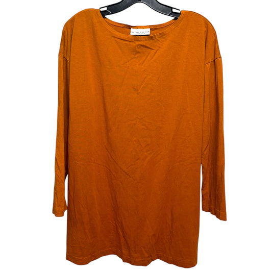 Tunic Top Long Sleeve By Bryn Walker In Yellow, Size: S