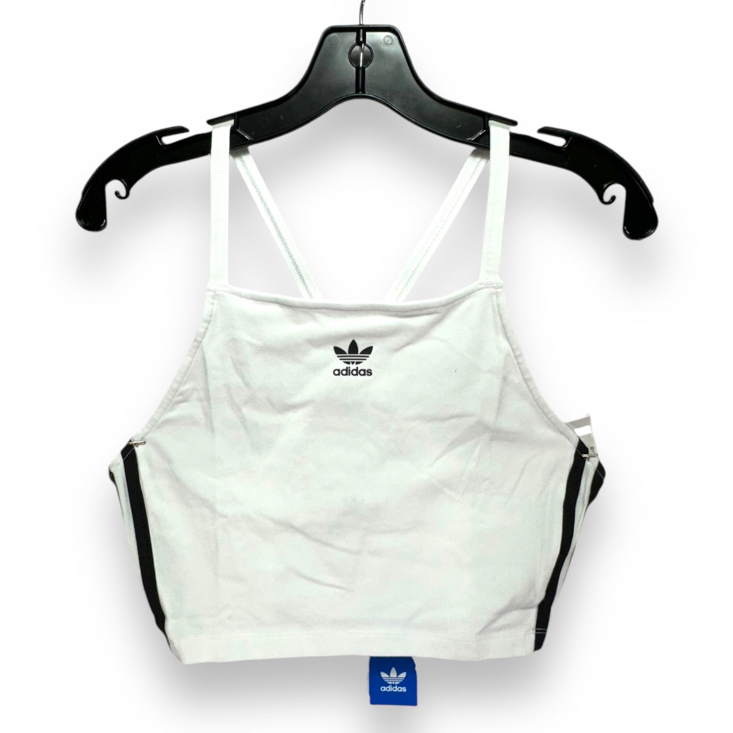 Athletic Bra By Adidas In White, Size: M