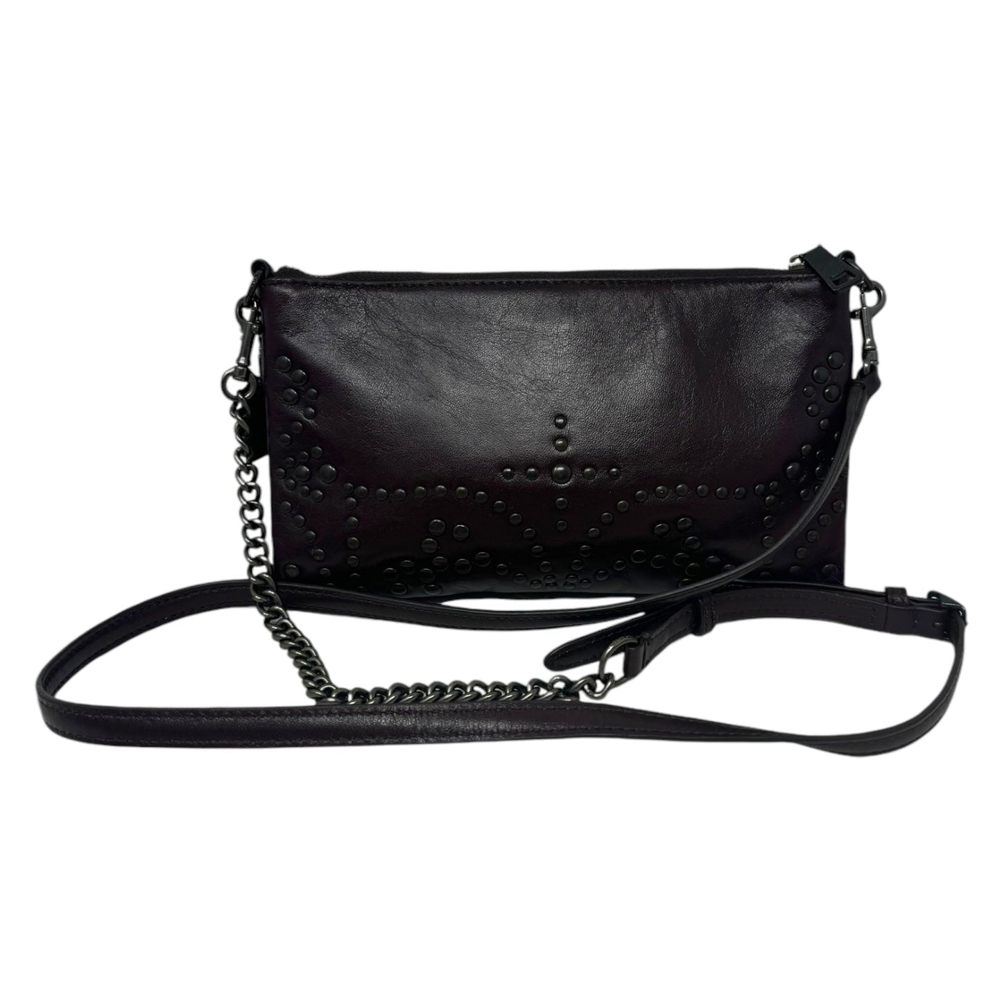 Kylie Mini Studded Crossbody Handbag Designer By Coach, Size: Small