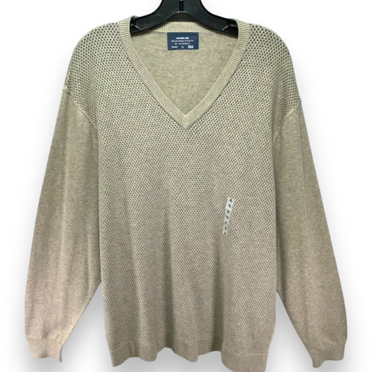 Sweater By roundtree & yorke In Tan, Size: Xl