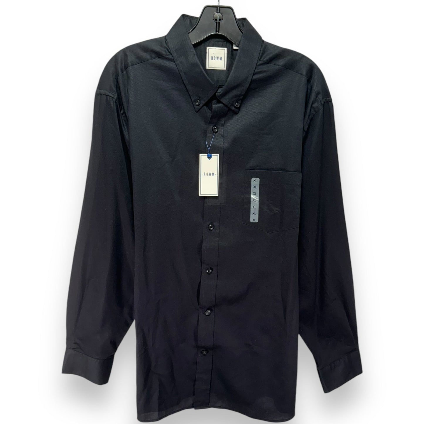 Top Long Sleeve By rown In Black, Size: Xl