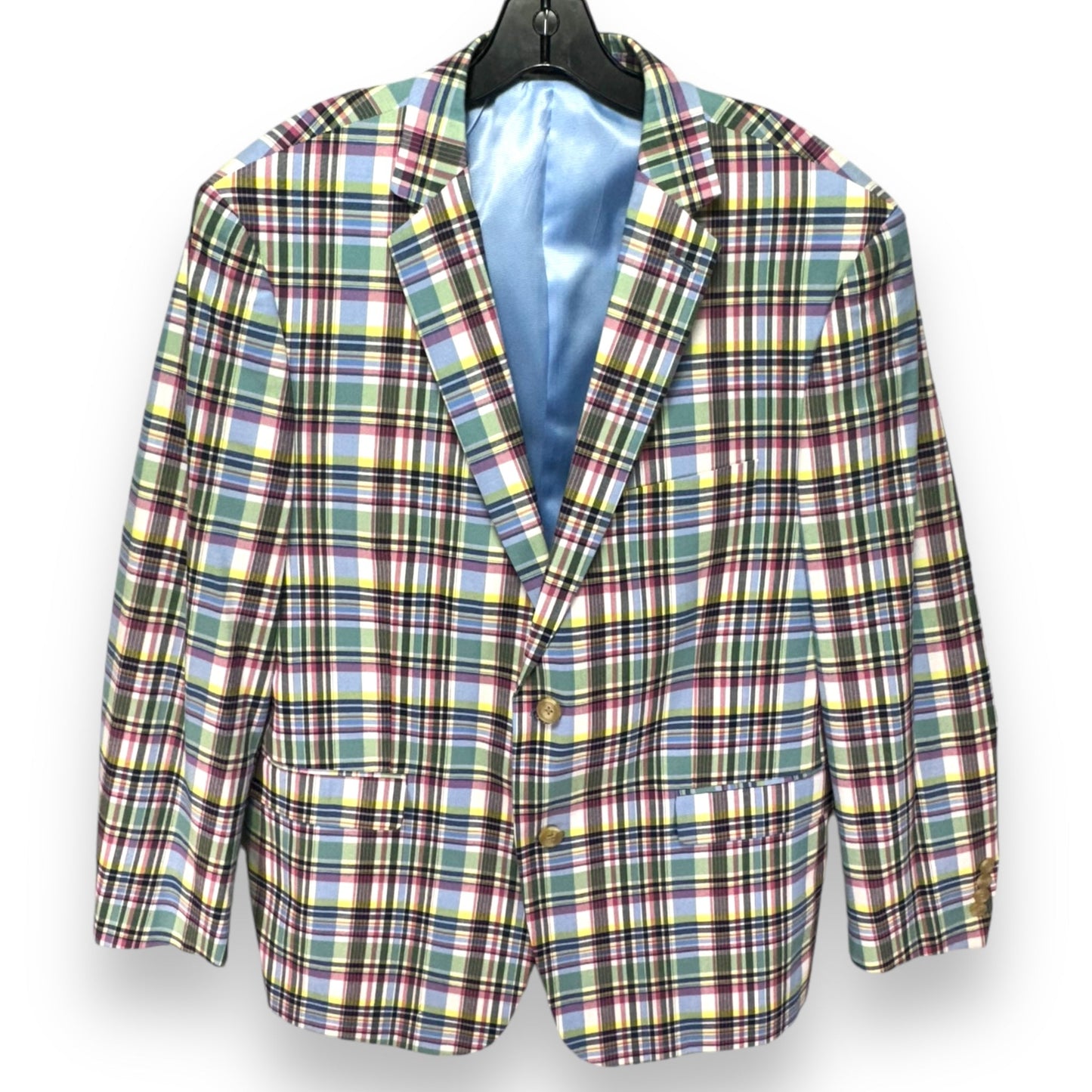 Blazer By saddlebred In Plaid Pattern, Size: Xl