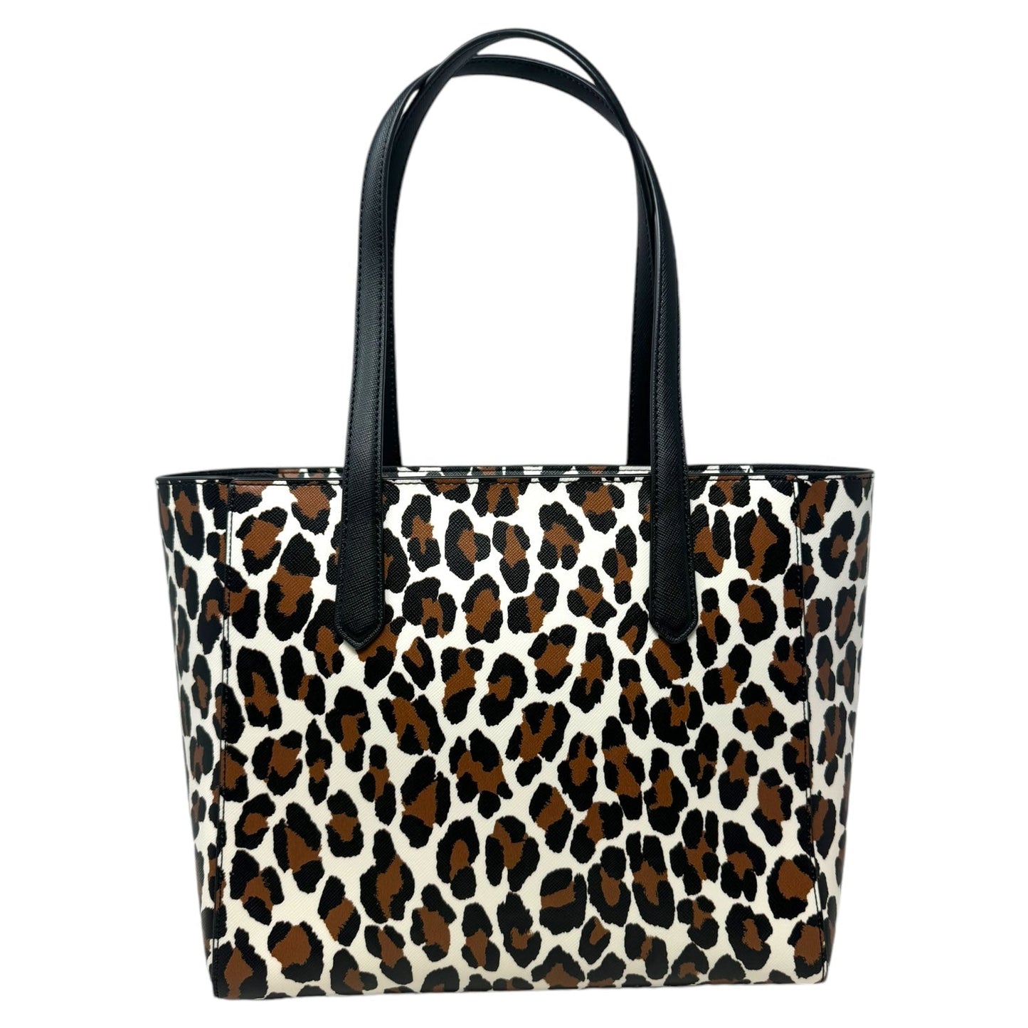 Staci Leopard Tote Handbag Designer By Kate Spade, Size: Large