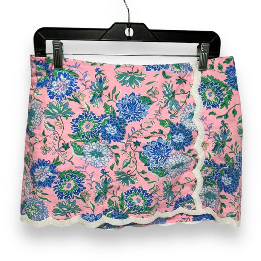 Michelina Mini Skort Designer By Lilly Pulitzer In Conch Shell Pink Rumor Has It, Size: 4