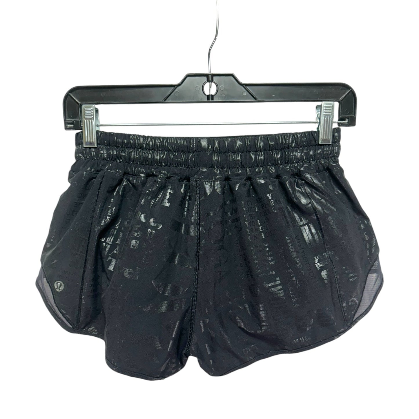 Athletic Shorts By Lululemon In Black, Size: 6