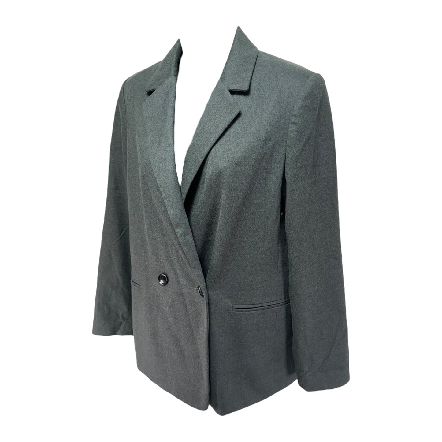 Blazer By Banana Republic In Grey & Orange, Size: 6