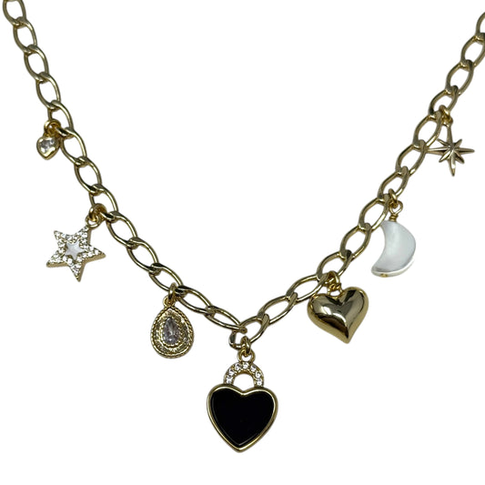 Gems Charm Necklace By Luna Norte