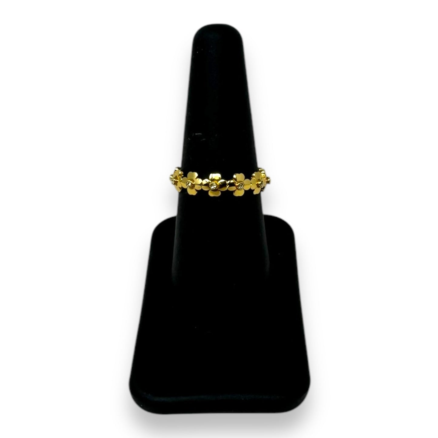 Heritage Spade Flower Stacked Ring Set Designer By Kate Spade, Size: 7