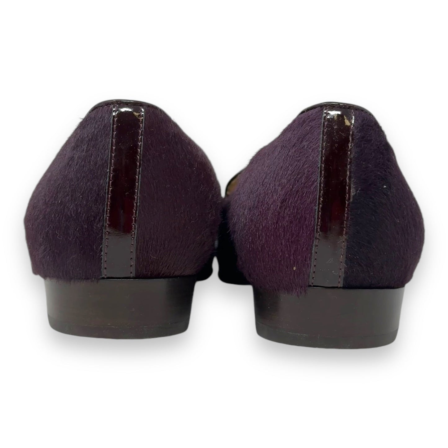 Suede Tassel Loafers Shoes Flats By J. Crew In Purple, Size: 6