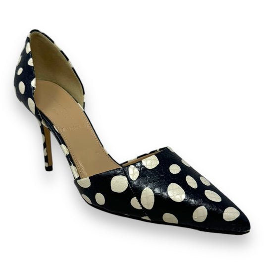 Shoes Heels Stiletto By J. Crew In Polkadot Pattern, Size: 5.5