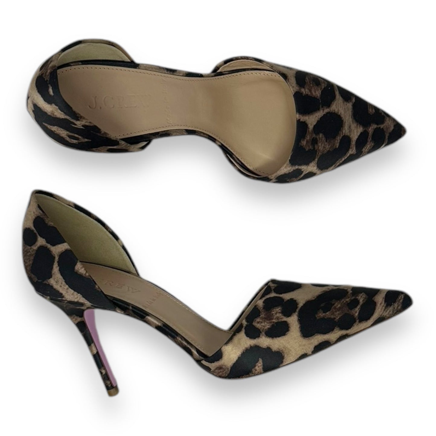 Shoes Heels Stiletto By J. Crew In Animal Print, Size: 5.5