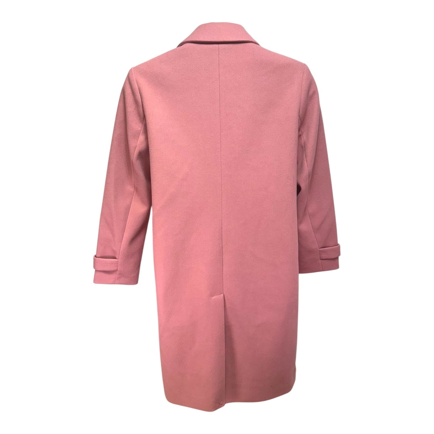 Coat Trench By Limited In Pink, Size: 10