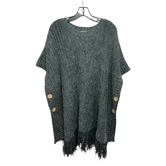 Poncho By Altard State In Grey, Size: L