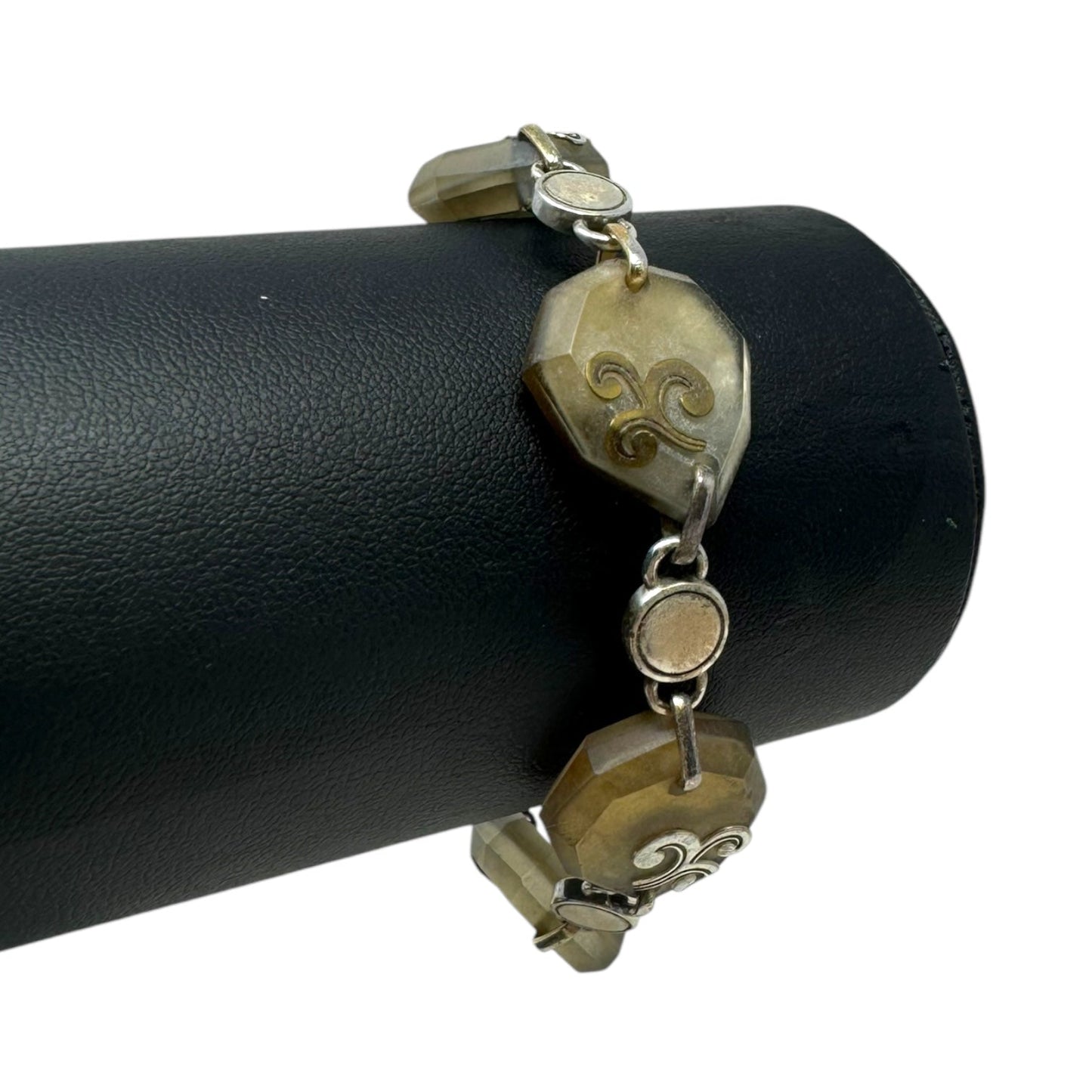 Plated Stone Bracelet Beaded By Brighton