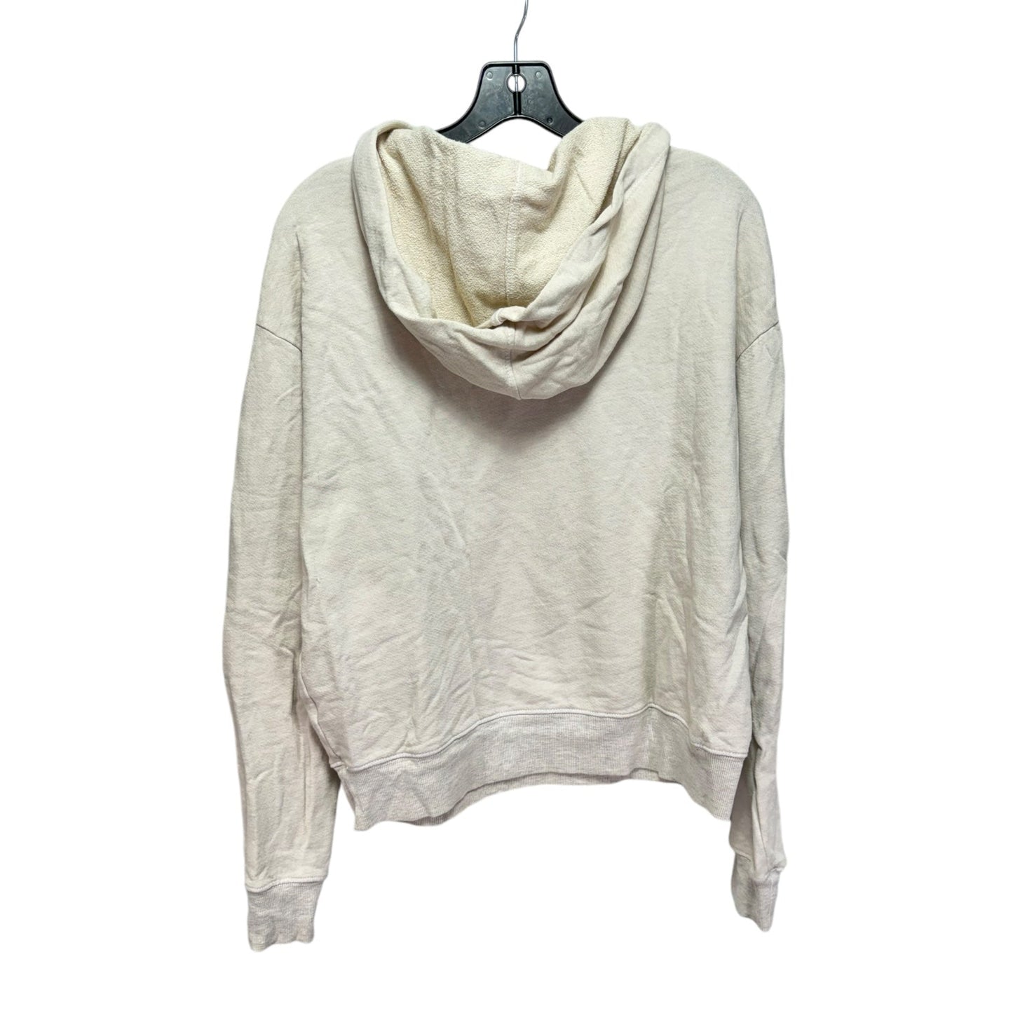 Sweatshirt Hoodie By T.la In Cream, Size: M