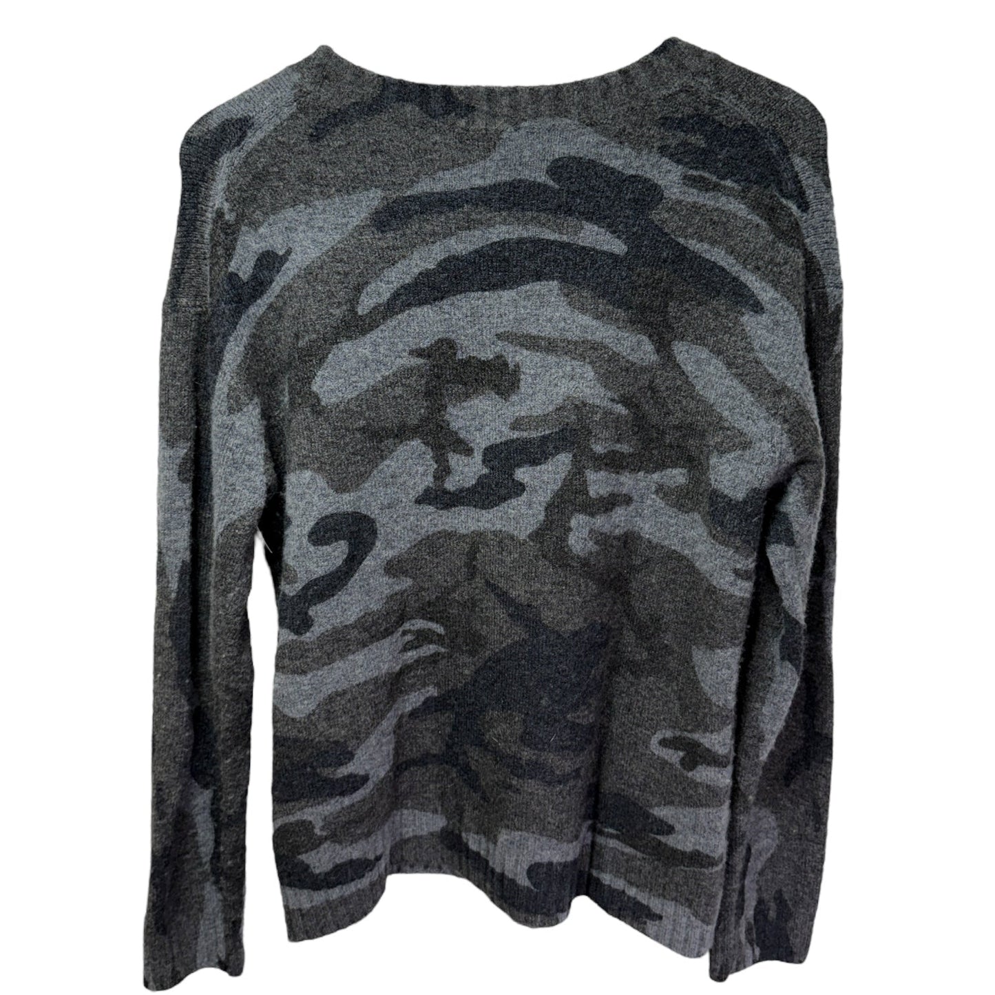 Louie Sweater By Rails In Charcoal Camo Print, Size: XS