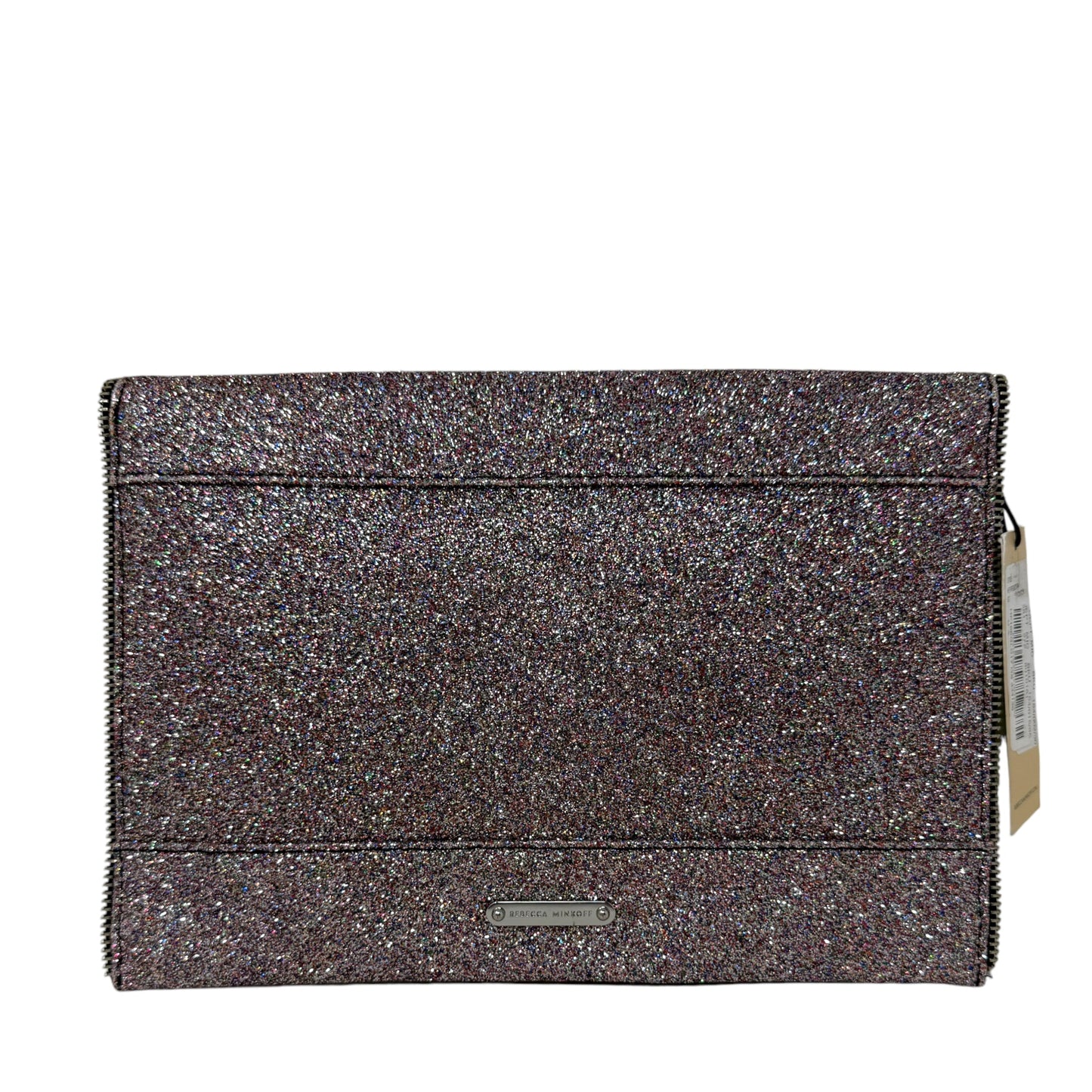 Leo Glitter Clutch Designer By Rebecca Minkoff, Size: Large