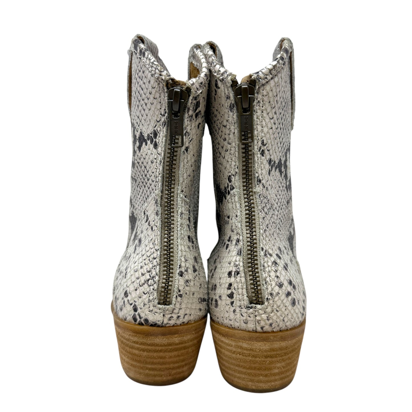 Wynd Western Boots By Born In Snakeskin Print, Size: 7