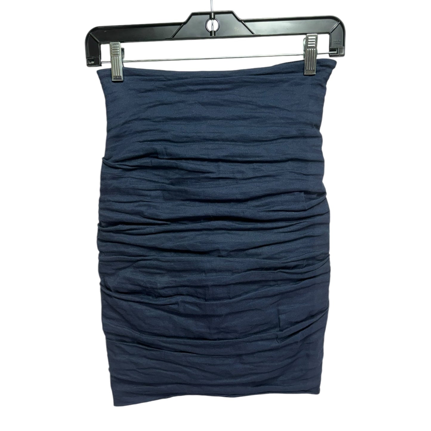 Scrunch Skirt Mini & Short By Nicole Miller In Navy, Size: 2