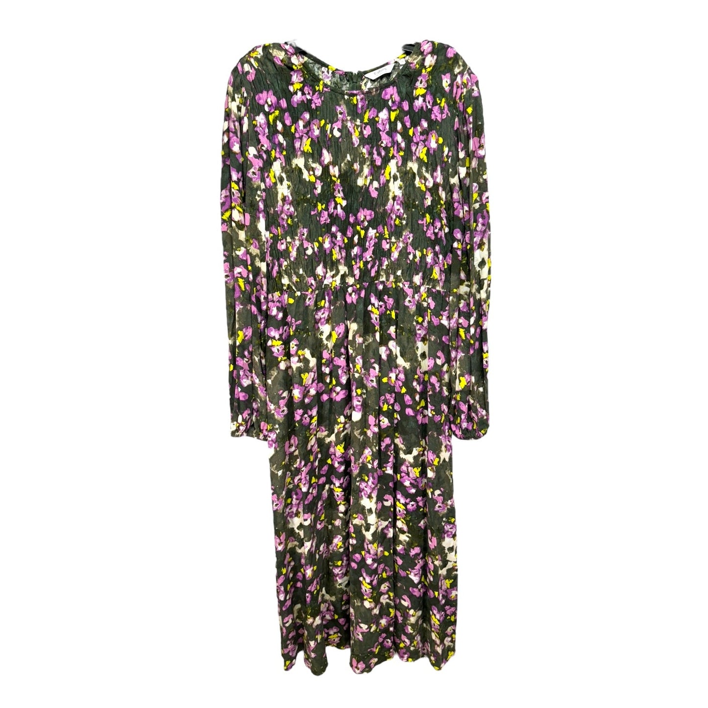 Dress Casual Maxi By b-young In Floral Print, Size: Xl