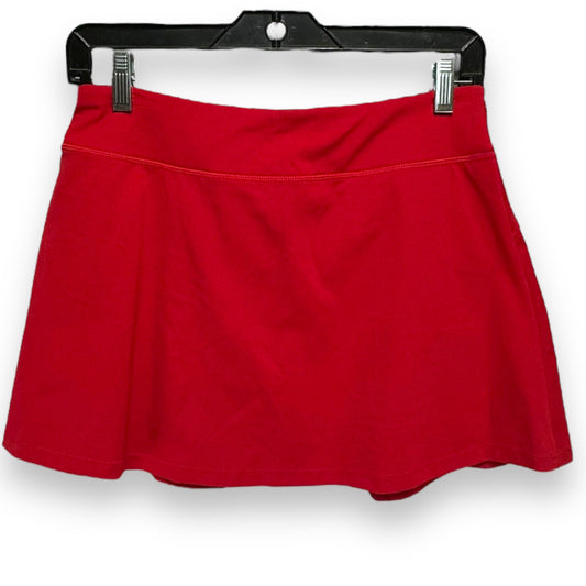 Athletic Skort By Stelle In Red, Size: M