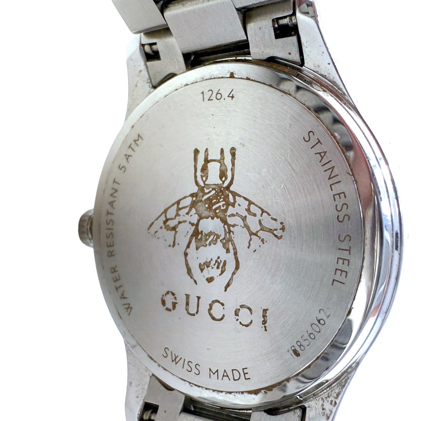 G-Timeless Turquoise Watch With Bees, 32MM Luxury Designer By Gucci, Size: Medium