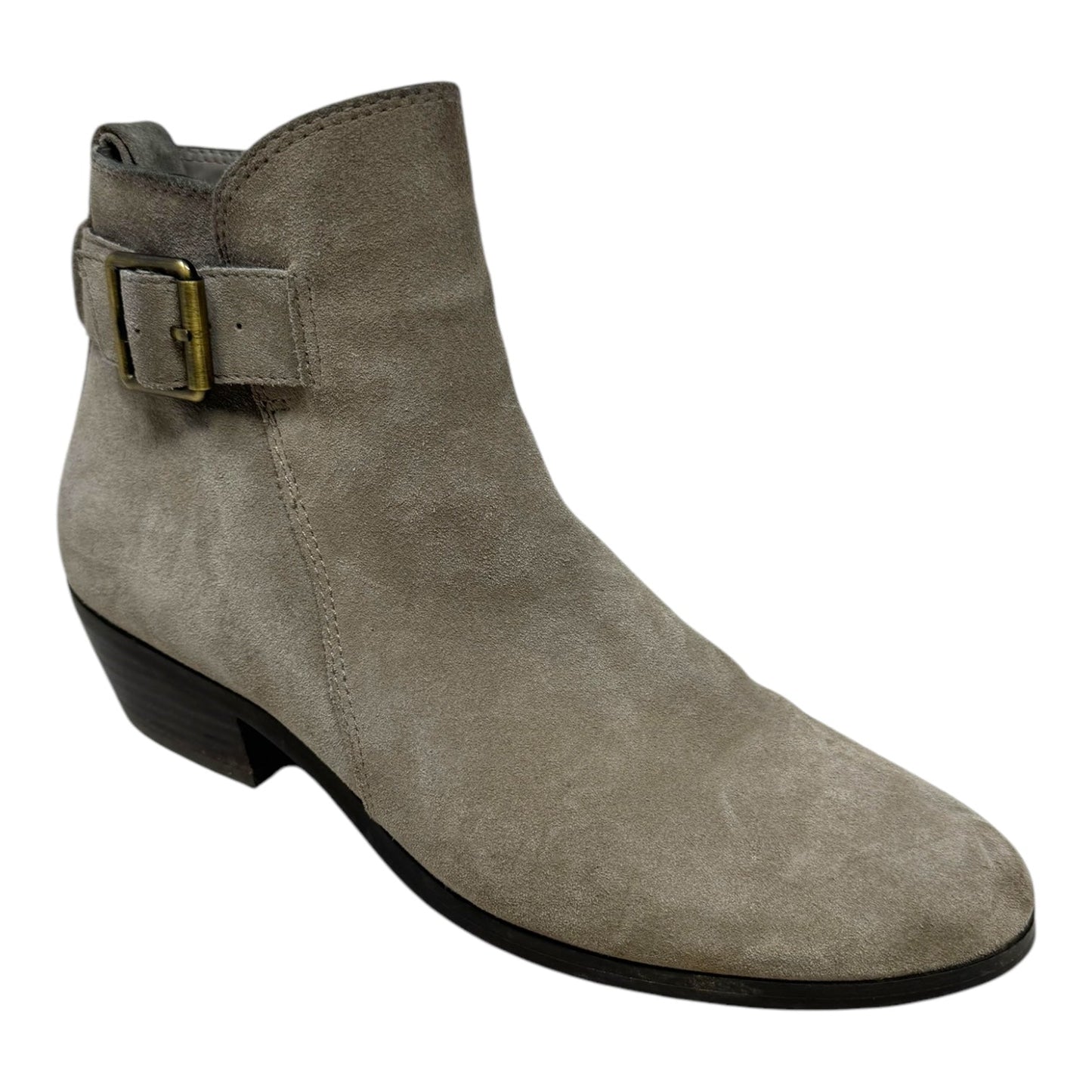 Sadie Waterproof Boots Ankle Flats By Blondo In Taupe, Size: 8