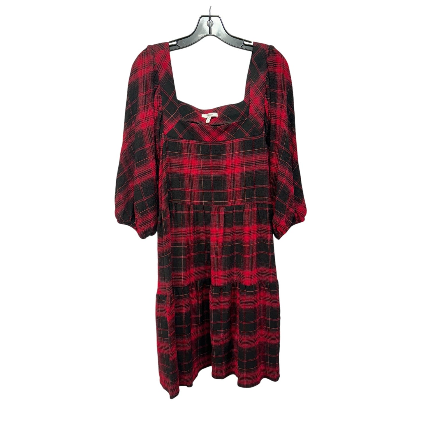 Dress Casual Short By Maurices In Plaid Pattern, Size: 1x