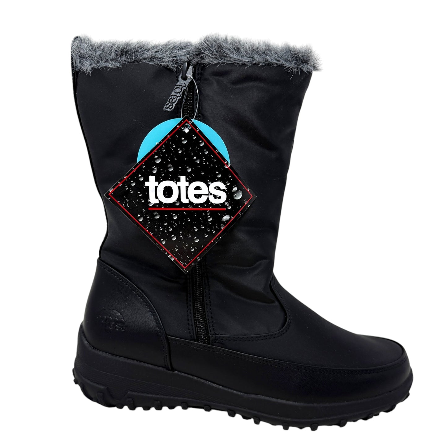 Alicia Waterproof Snow Boot By Totes In Black, Size: 9