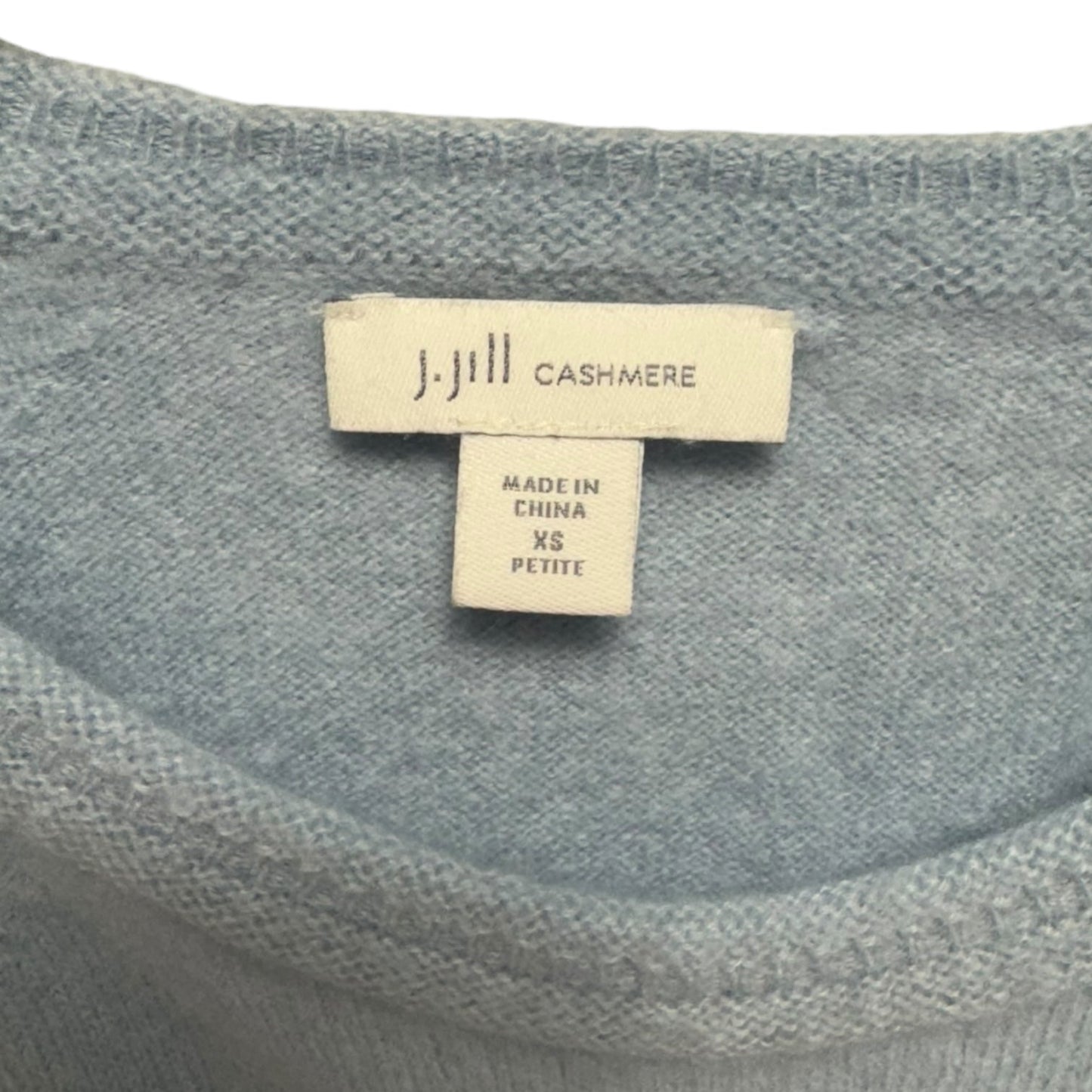 Sweater Cashmere By J. Jill In Blue, Size: Xs