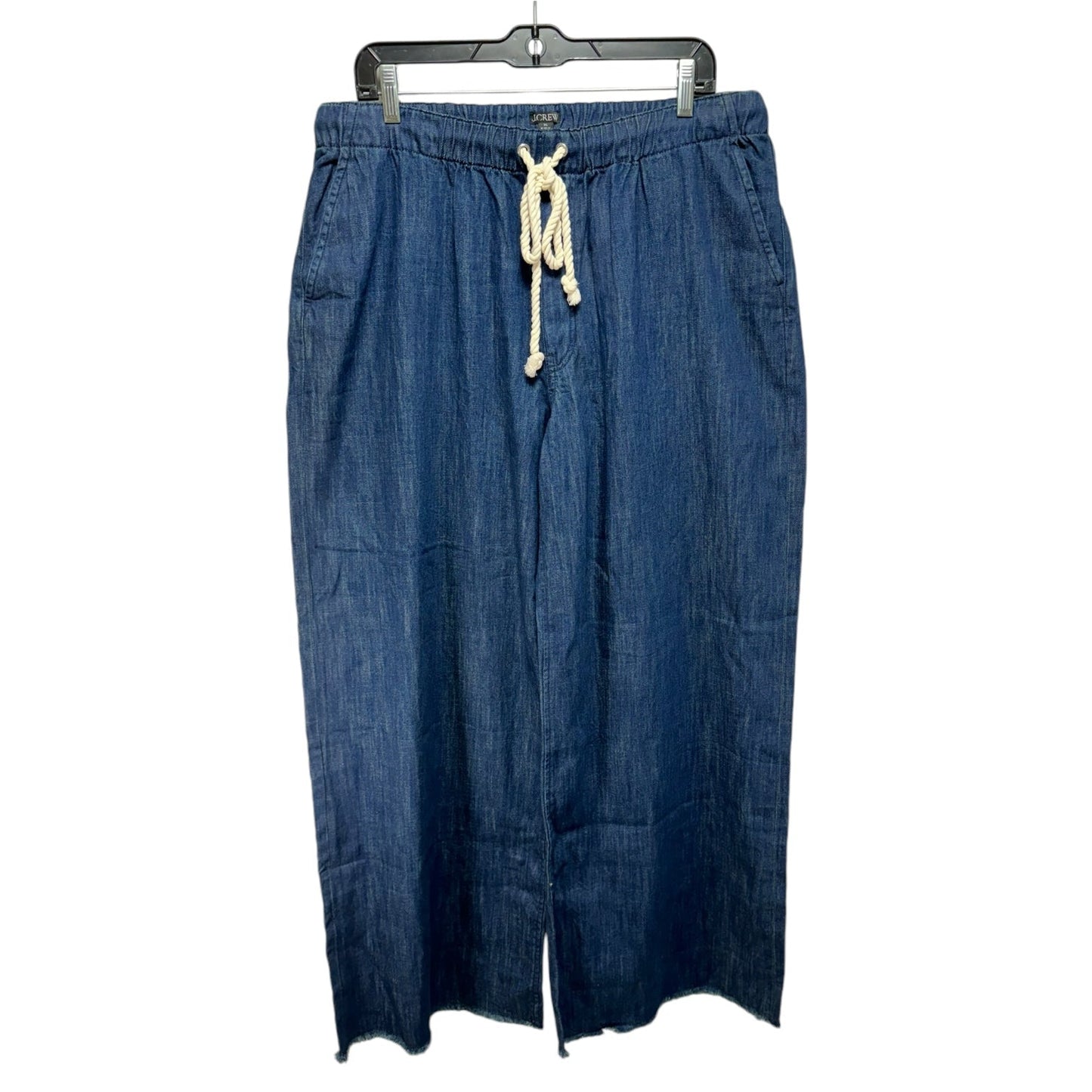 Jeans Wide Leg By J. Crew In Blue Denim, Size: Xl