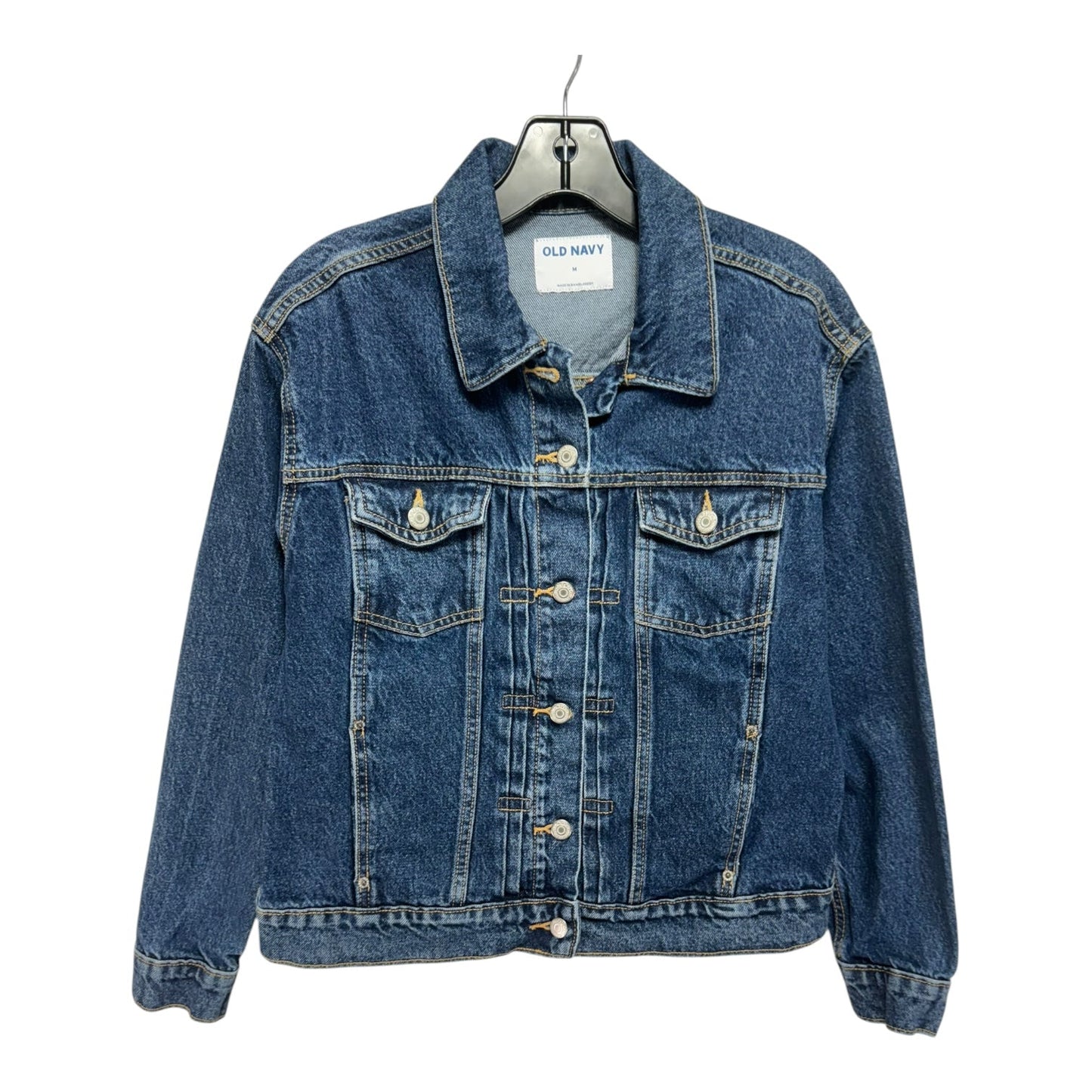 Jacket Denim By Old Navy In Blue Denim, Size: M