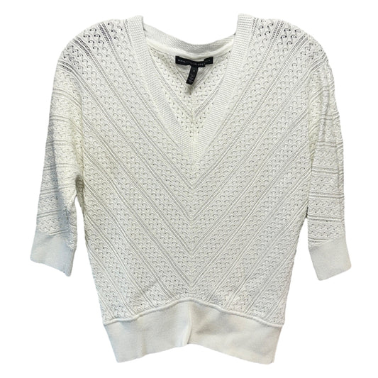 Sweater By White House Black Market In White, Size: S