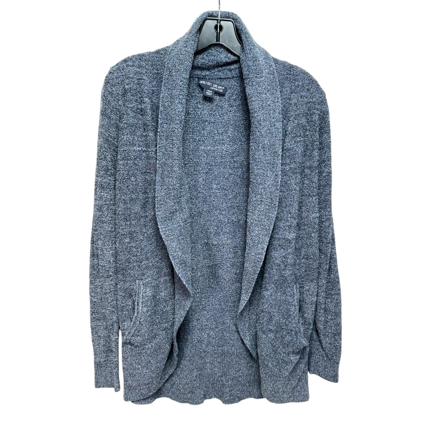 Sweater Cardigan By Barefoot Dreams In Blue, Size: S