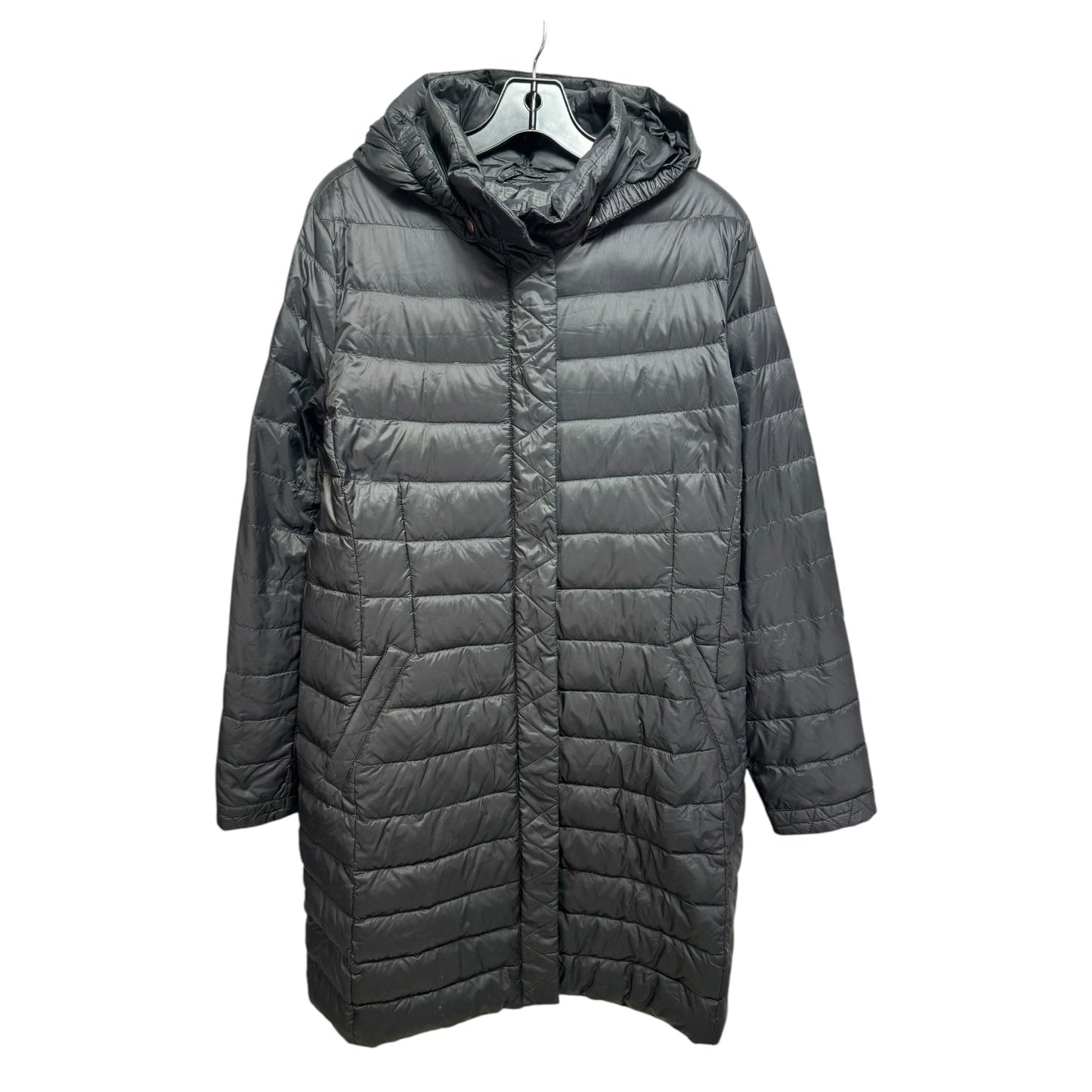 Down Fill Coat Puffer & Quilted By Lands End In Black, Size: L